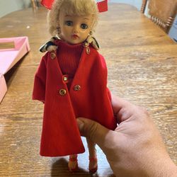 Ideal Doll VT 10 1/2 Inch. Vintage 1950s Little Miss Revlon Doll