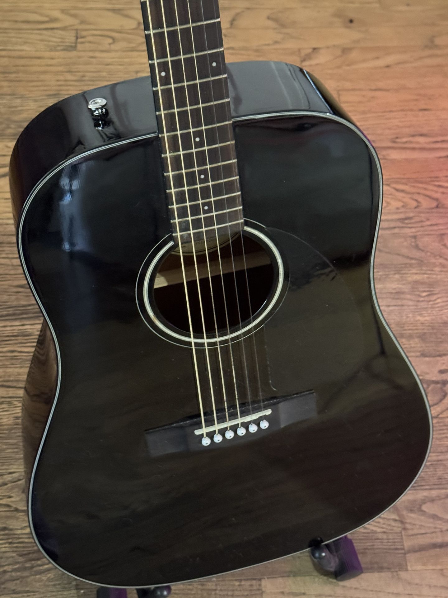 Fender Acoustic Black Guitar DG 60