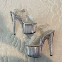 Clear Heels 