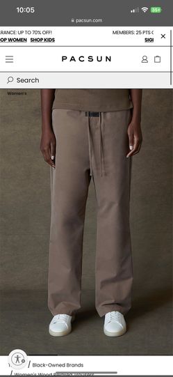 FEAR OF GOD ESSENTIALS women’s Relaxed Trousers- Size Small Brand New