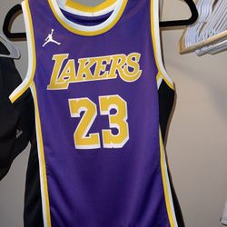 2 Lebron James Lakers Size Medium Jerseys