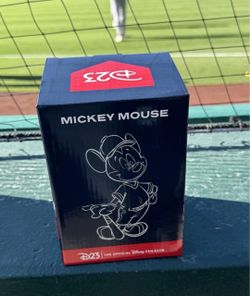 Los Angeles Angels Mickey Mouse D23 Bobblehead SGA 8/12/26 NEW IN BOX