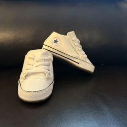 Infant White Converse 