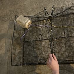 Shrimping pots