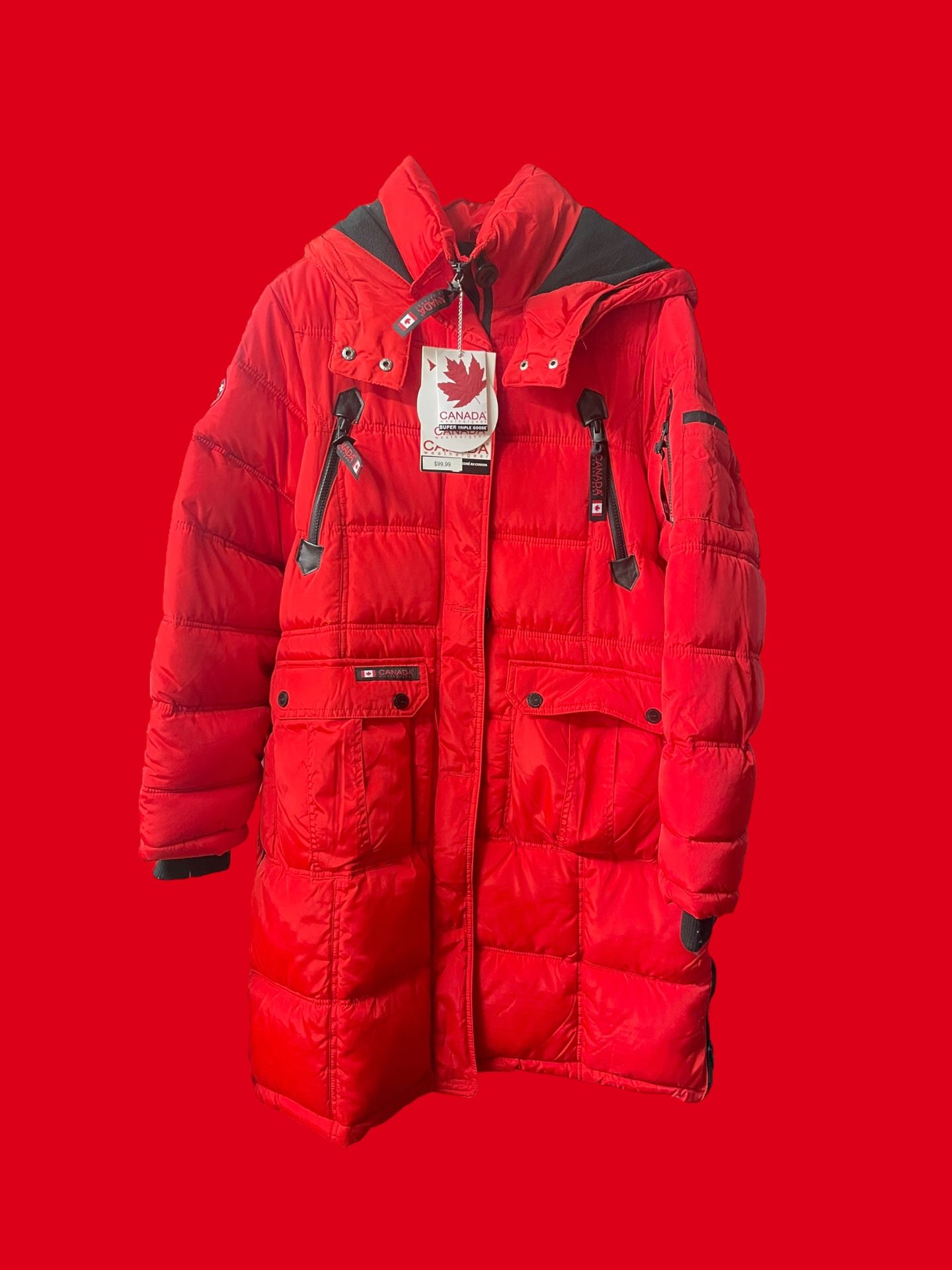RED CANADA GOOSE JACKET