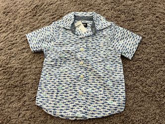 Shark polo Shirt - 2T