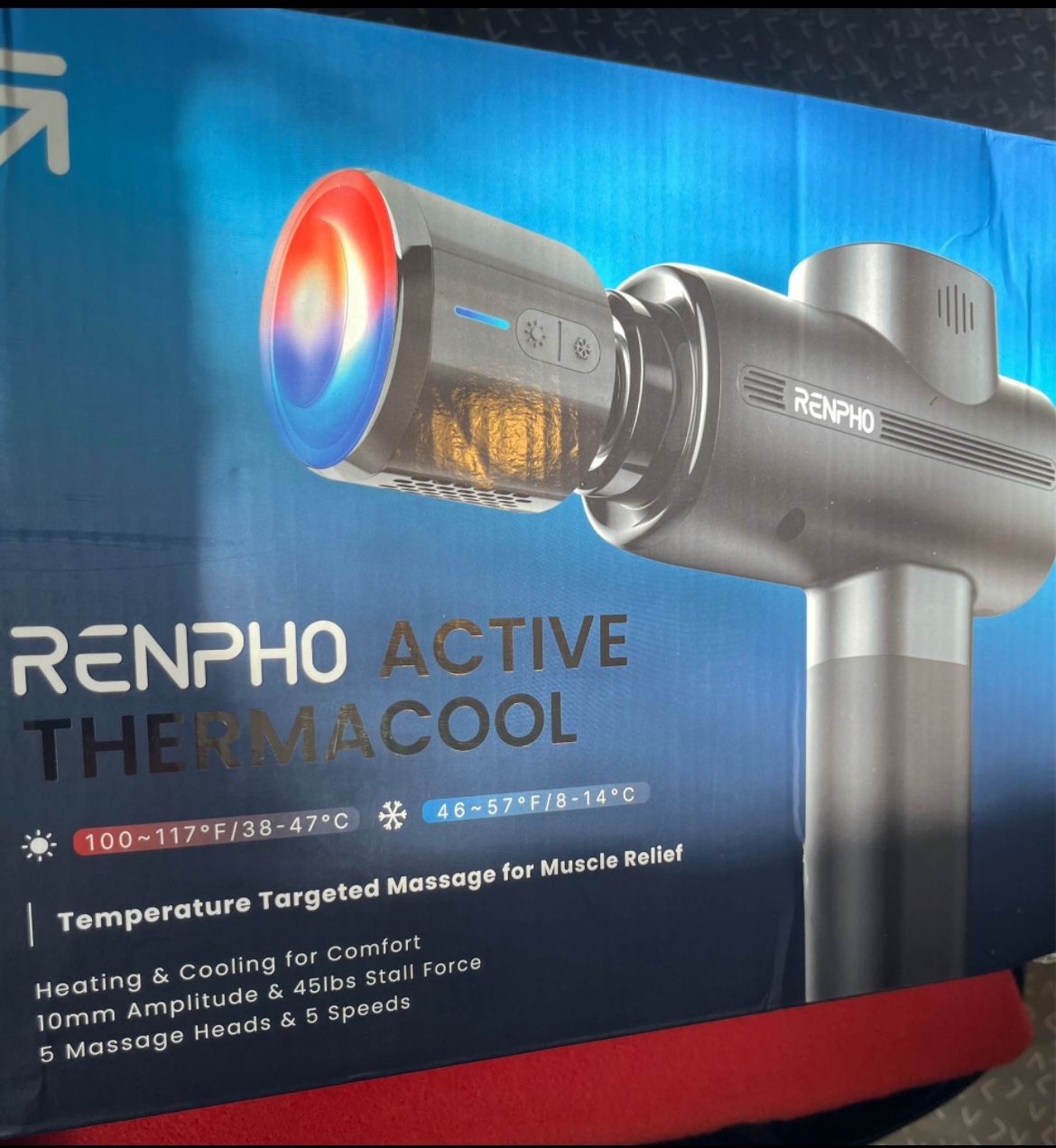 Renpho active thermacool massager