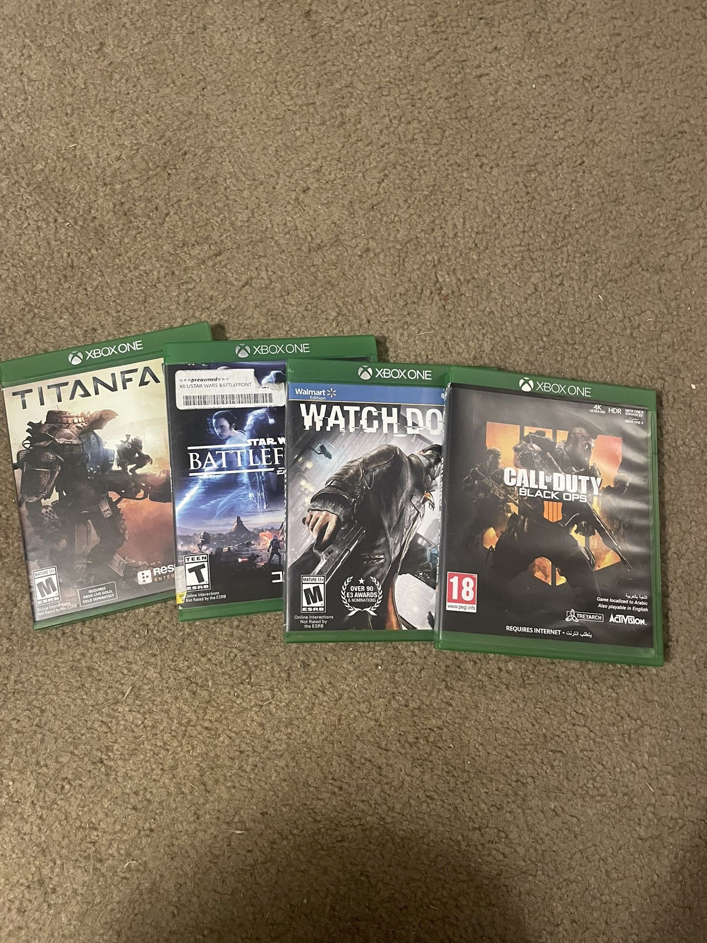 XBOX - ONE. Bundle 4 Games 