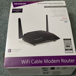 Netgear cable modem WiFi Router Modem Combo C6220