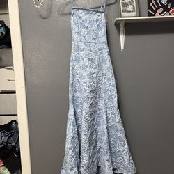 Blue formal dress