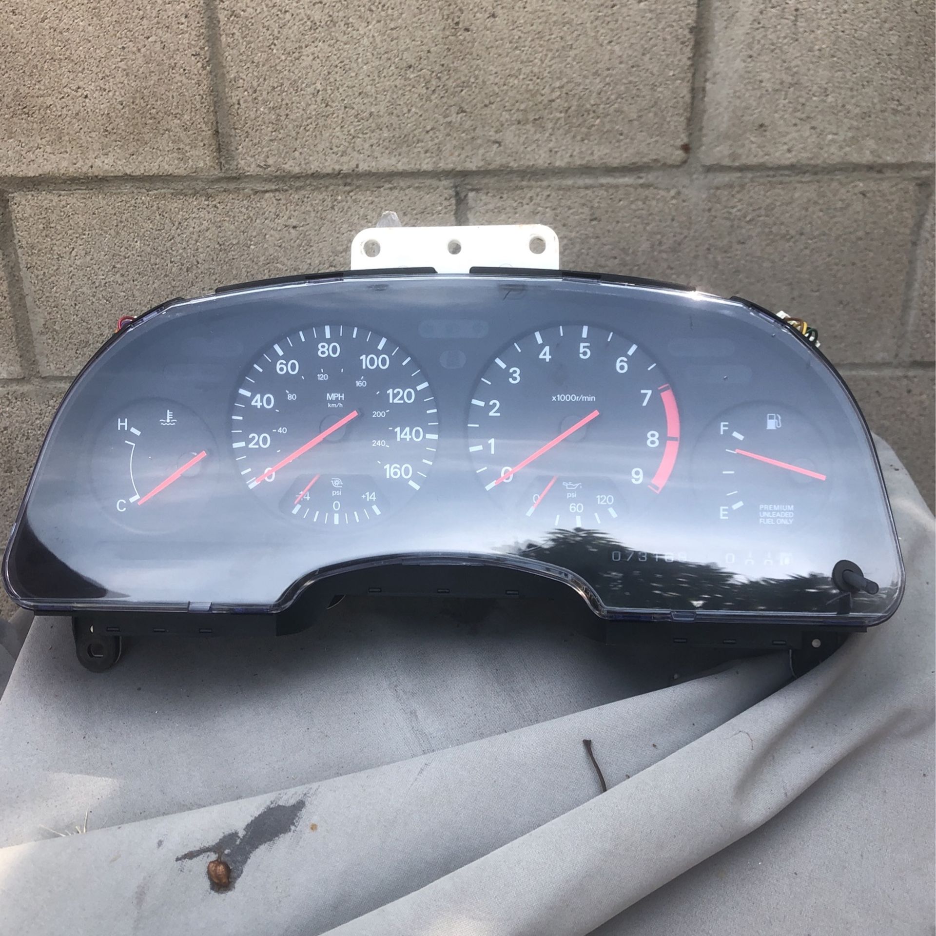 90-96 NISSAN 300ZX Z32 OEM INSTRUMENT CLUSTER 24810-32P00 TWIN-TURBO MANUAL 73K Original / Factory