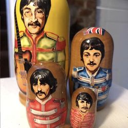 Beatles Russian Babushka Doll