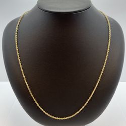 10K Gold Rope Chain.