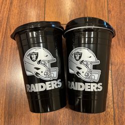 Las Vegas Raiders Party Set Beer Bucket Cups Tumbler