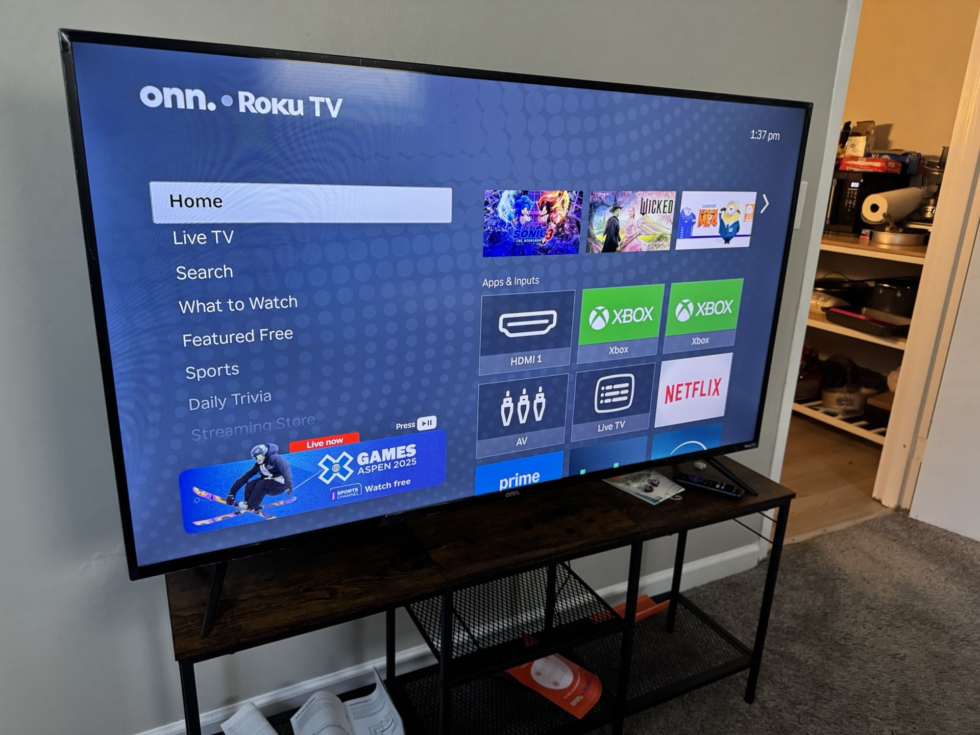 55 In ONN Roku Tv
