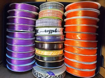 New 30 Assorted Craft Ribbon Lot