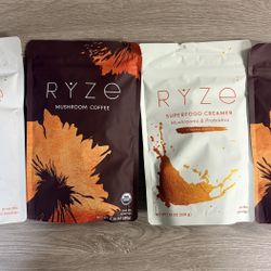  RYZE Mushroom Coffee & Creamer