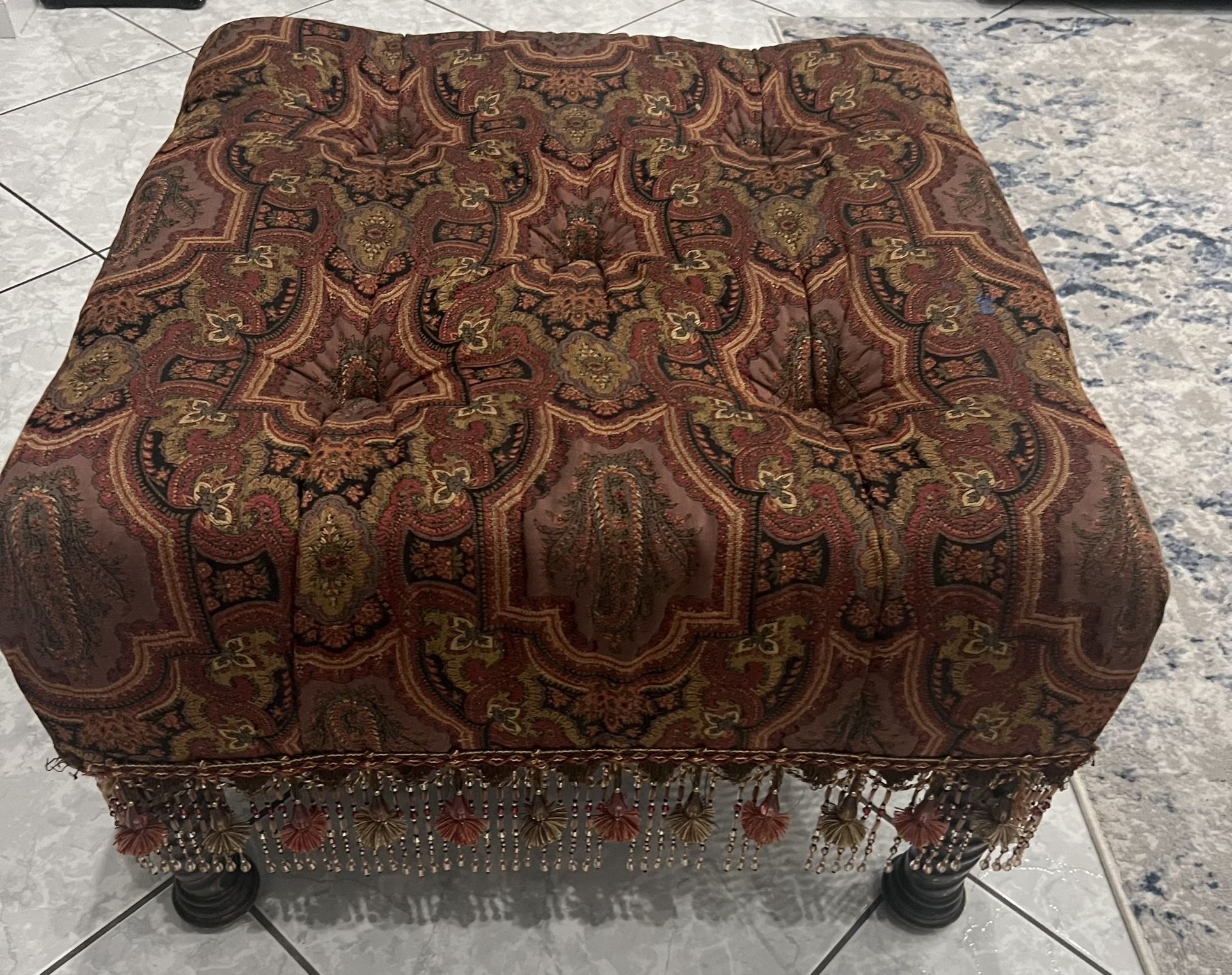 Footstool Ottoman Bench
