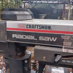 Craftsman Radial Saw