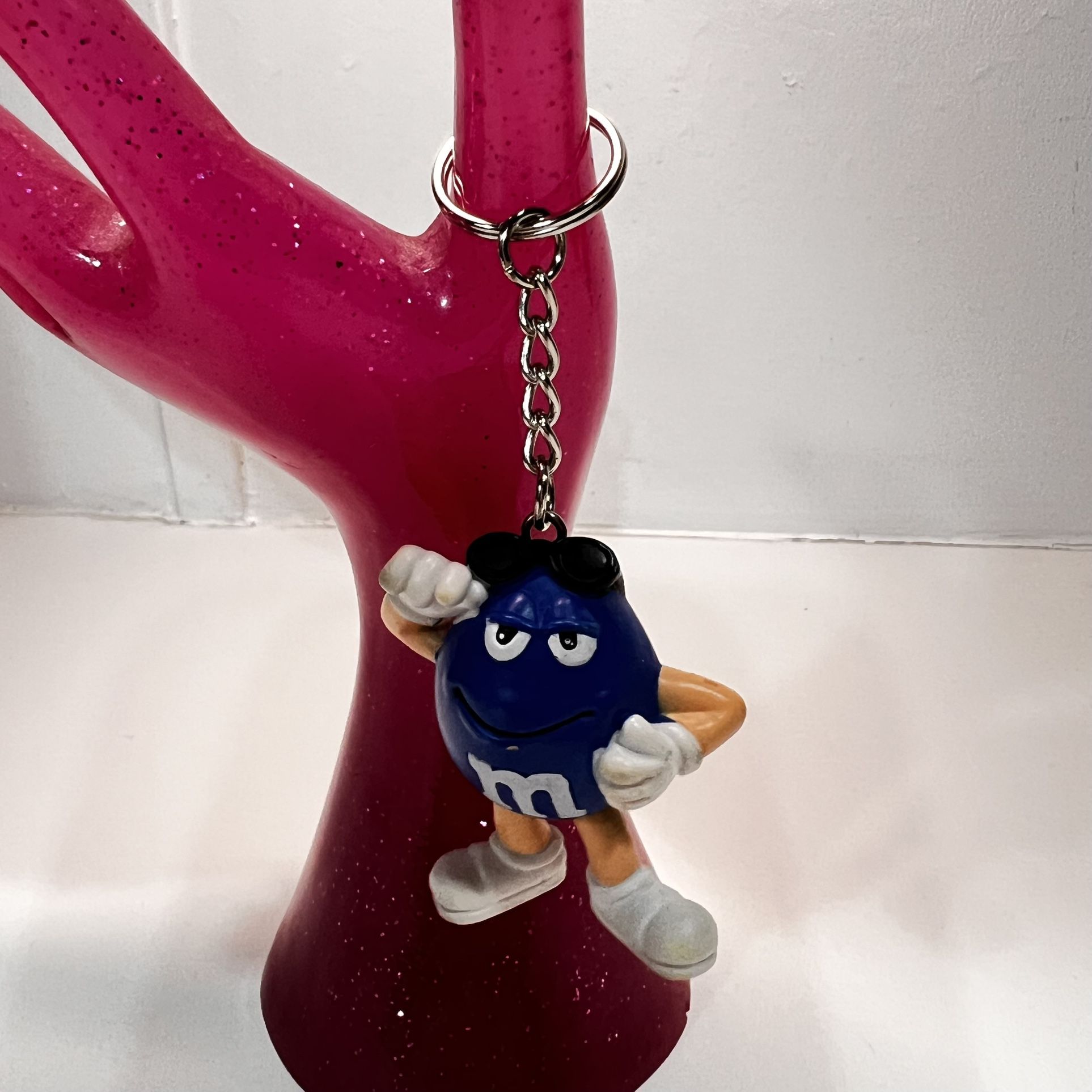 M&M's blue Character Keychain