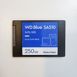 Western Digital 250GB SSD WD SA510 2.5 SATA Solid State Hard Drive, Tested 100%!