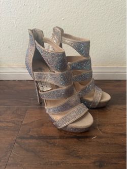 Steve Madden rhinestone sz 8 heels- $20