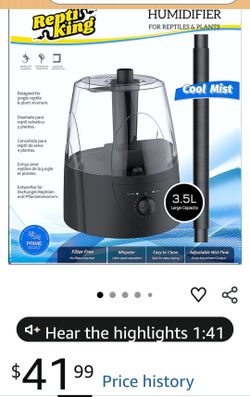 Reptile Fogger, Terrarium Humidifier