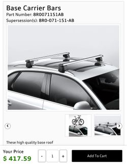 Rooftop Roof Rack Bar