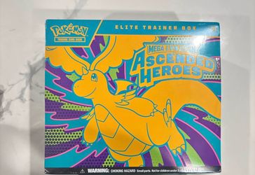 Pokemon Ascended Heroes Elite Trainer box