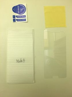 Qty. : 2 - Samsung Note 4 Tempered Glass