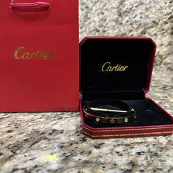 Cartier Bracelet Gold With Diamond