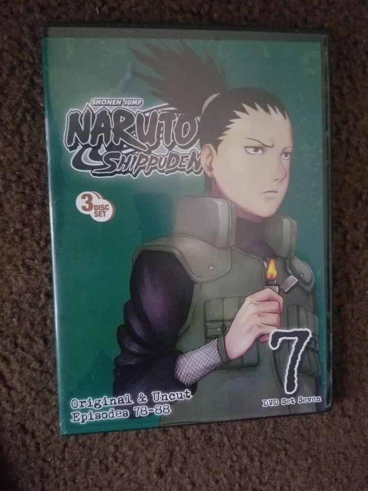 Naruto Shippuden set 7 dvd