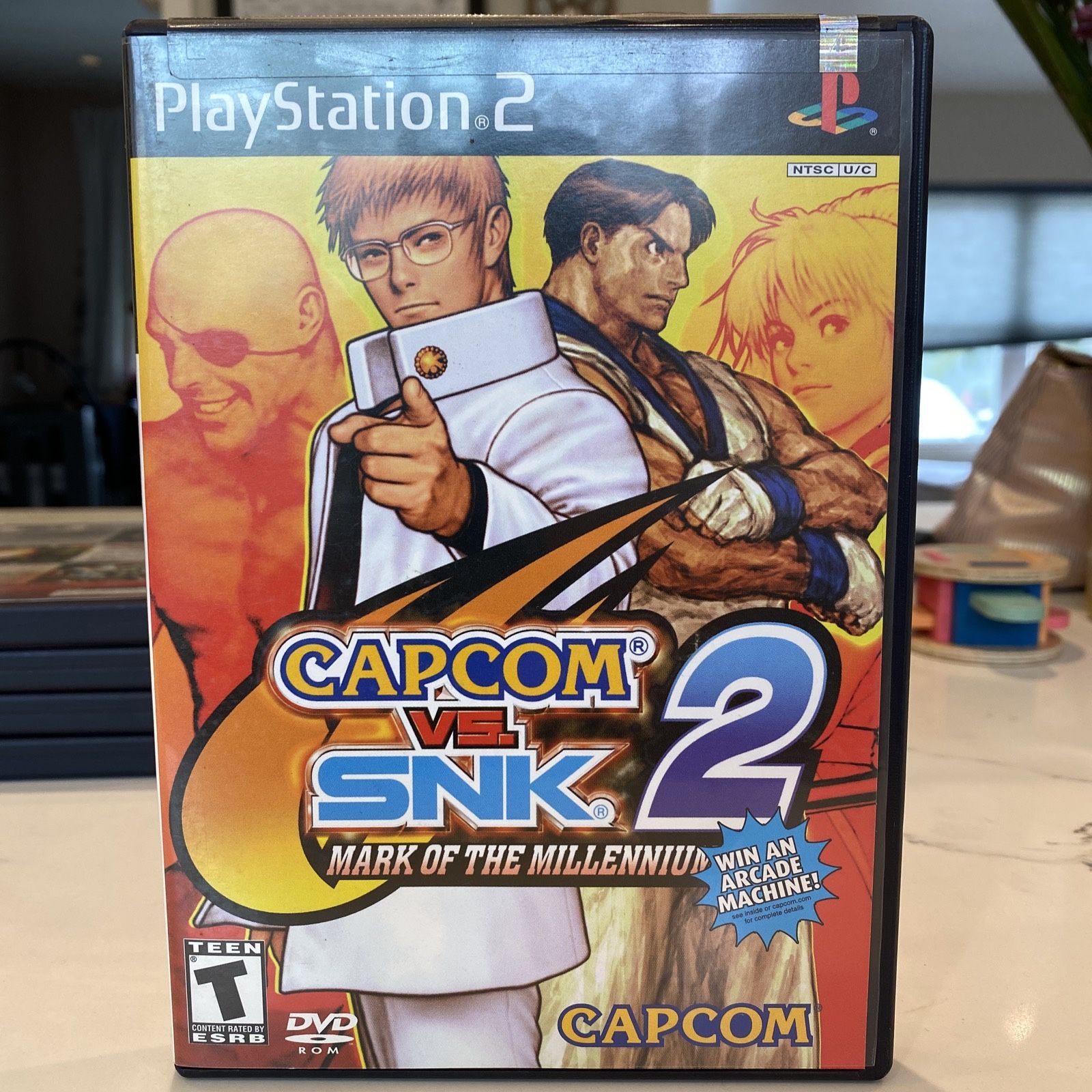 Capcom vs. SNK 2: Mark of the Millennium 2001 (USA) PS2 ISO