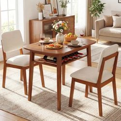 3 piece dining table set