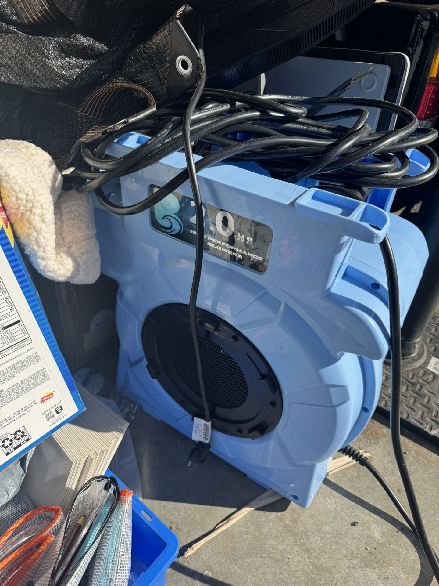 Inflatable Blower 2 Hp, 1500 Watts. Quiet