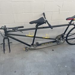 Tandum Burley Bike Complete Everything Works I Have The Front Wheel