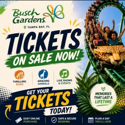 Busch Gardens Tickets 