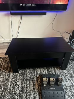 coffee table with storage/ table