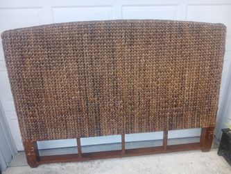 Banana Leaf King Headboard