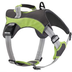 New Dog Harness No Pull with Handle Reflective Oxford Material, Adjustable Easy Walk Outdoor Padded Dog Vest Harness Easy Control for Medium Large Dog