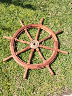 Sail Boat Steering Wheel