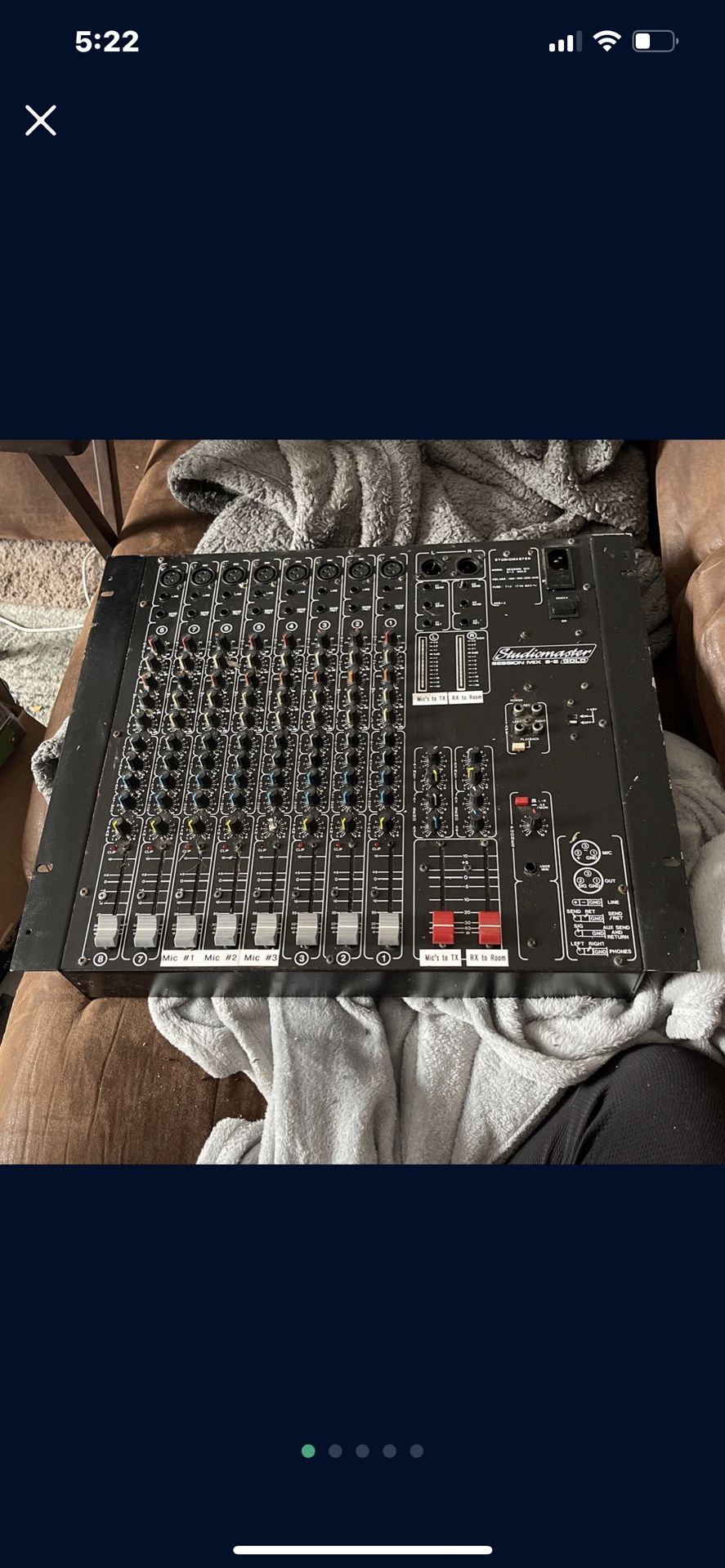 ***New Price*** Studiomaster Session Mix 8-2 Gold