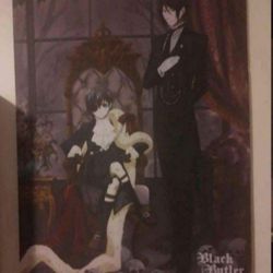 44"x32" Fabric Anime Wall Scroll Black Butler