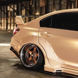 Kevmanz Wide Body Kit For Honda Civic 2013-2015 Fb6 CAR PARTS