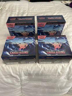 Pokémon Mega Evolution Chaos Rising Elite Trainer Box