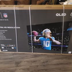 TCL 65” QLED Smart Google Tv