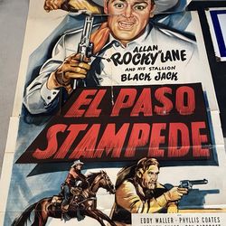 El Paso Stampede Movie Poster