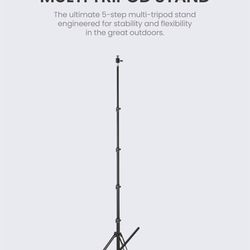 Tripod Stand (black) , Light Weight 