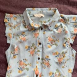 Blue dress size large