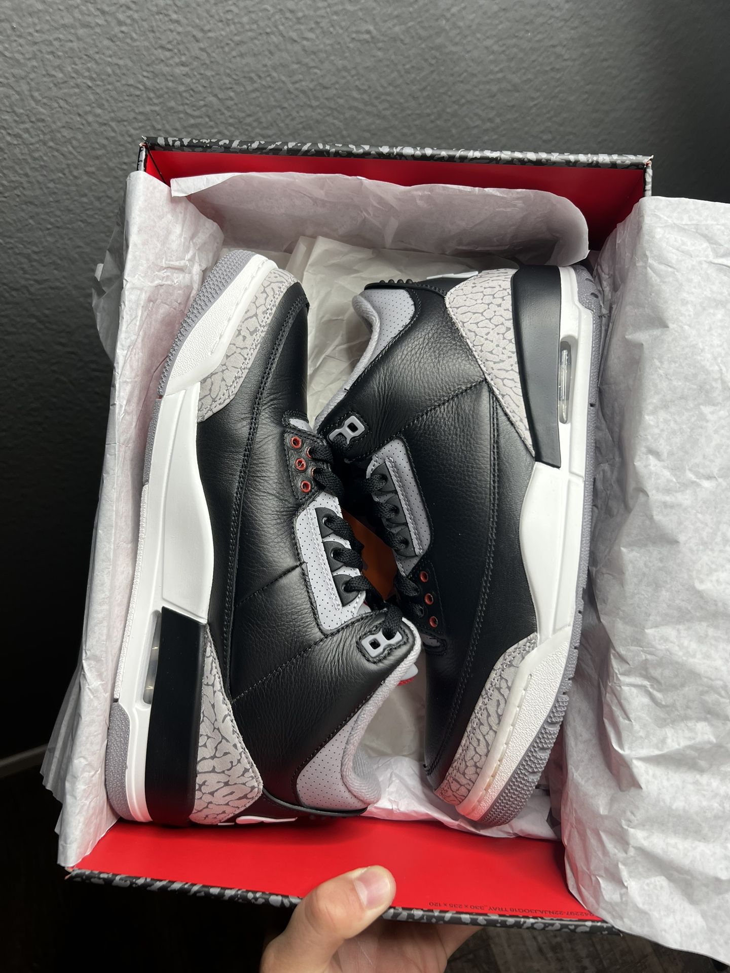 Jordan 3 Retro “Black Cement”